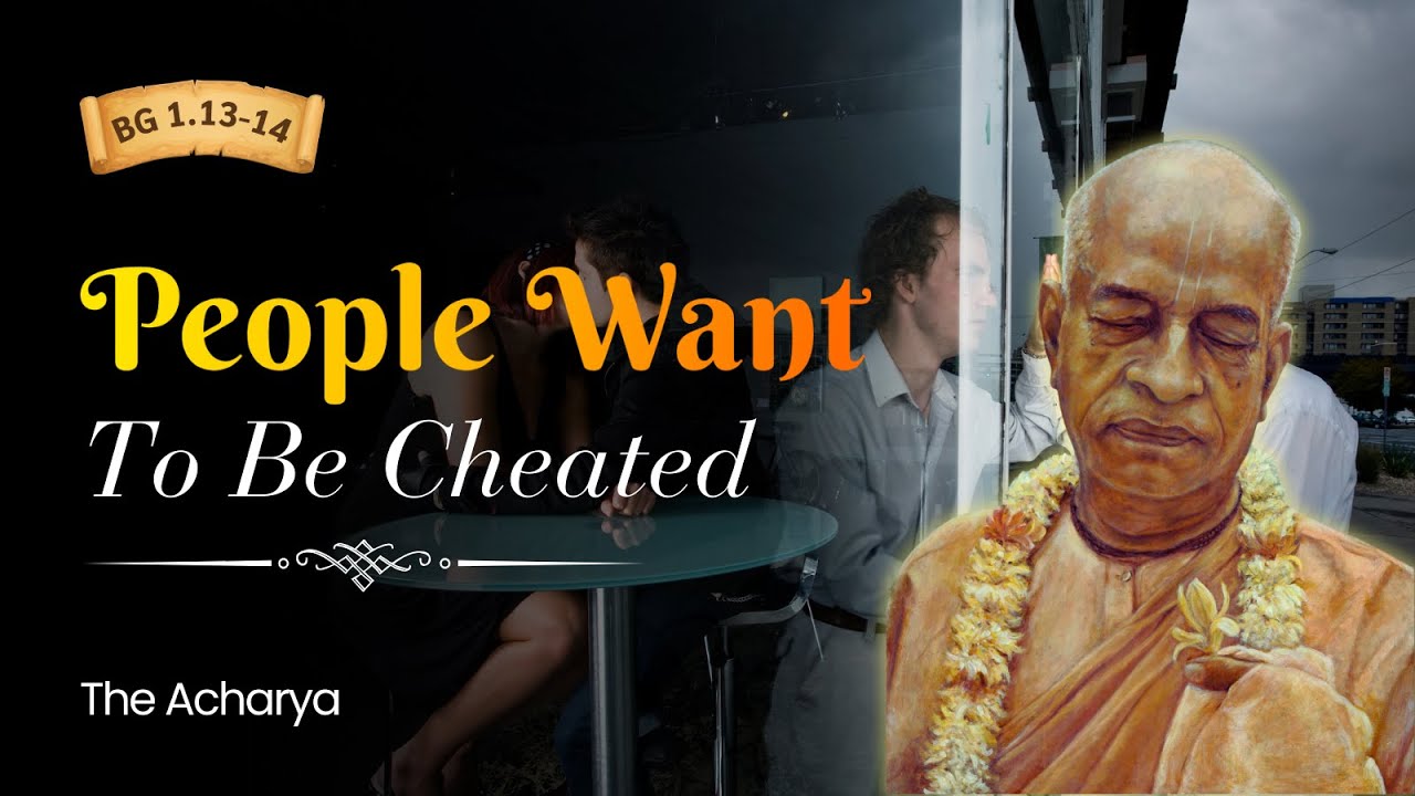 People Want to Be Cheated | BG 1.13-14 | London, England | Srila Prabhupada
