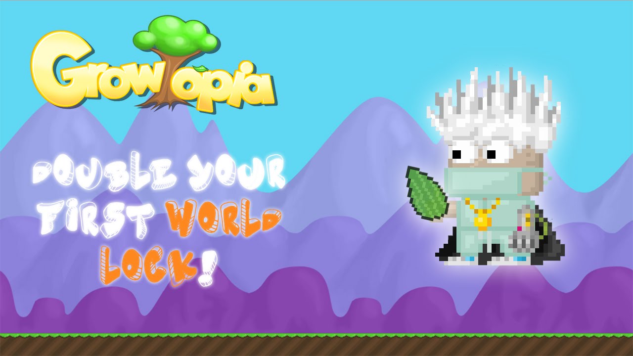 Growtopia Tutorial | How to Double Your First World Lock Quickly