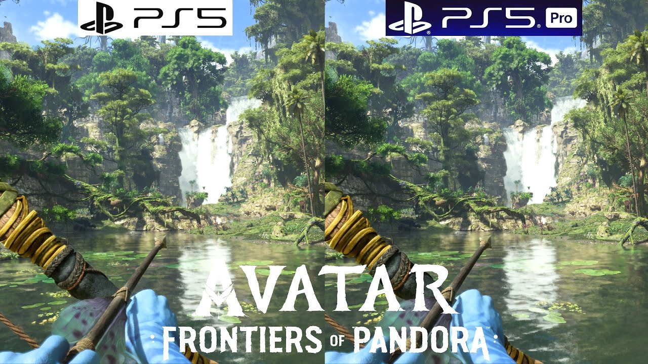Avatar: Frontiers of Pandora PS5 vs PS5 Pro - Graphics Comparison - Framerate - 4K - Loading Times