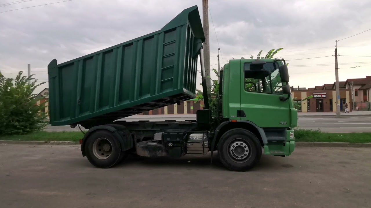 Огляд самоскида DAF CF 75 / Обзор самосвала DAF CF 75/ Переделка тягача в самосвал/Самосвал ДАФ