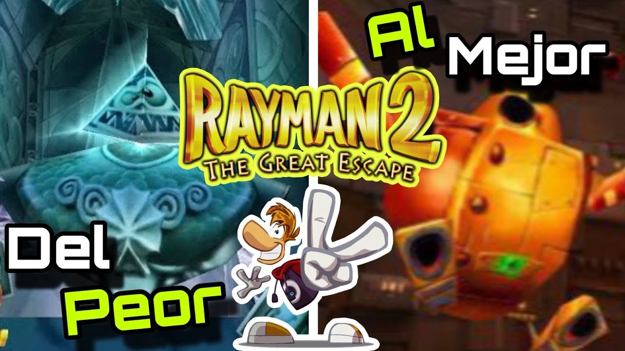 DEL PEOR AL MEJOR Jefe de RAYMAN 2