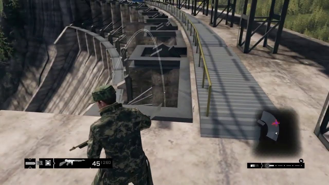 Watch Dogs Helicopter to Pawnee Dam & Powerhouse