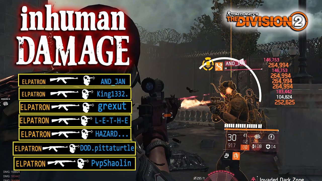 inhuman DAMAGE! l The Division 2 Y7S2 PVP