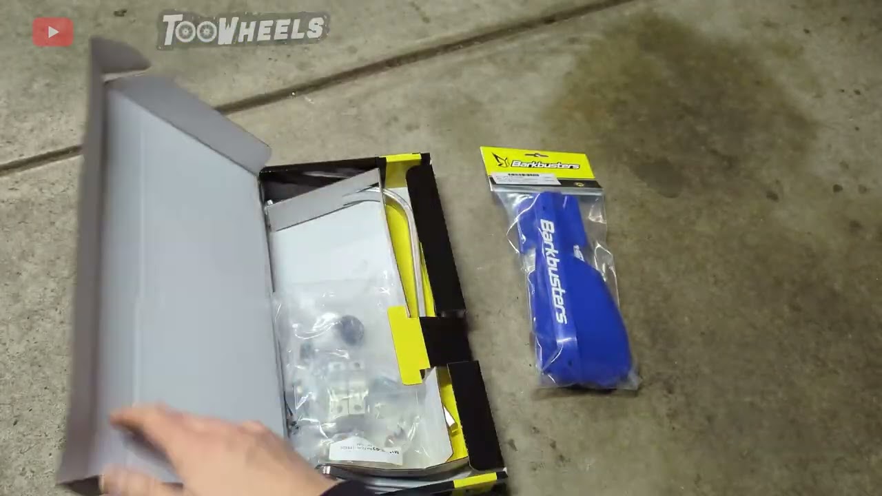 Yamaha Tenere 700 Barkbusters Handguard Install