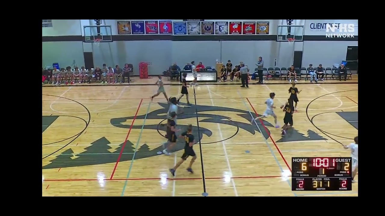 Living Word Vs Shoreland Lutheran JV2 boys basketball first half 25-26