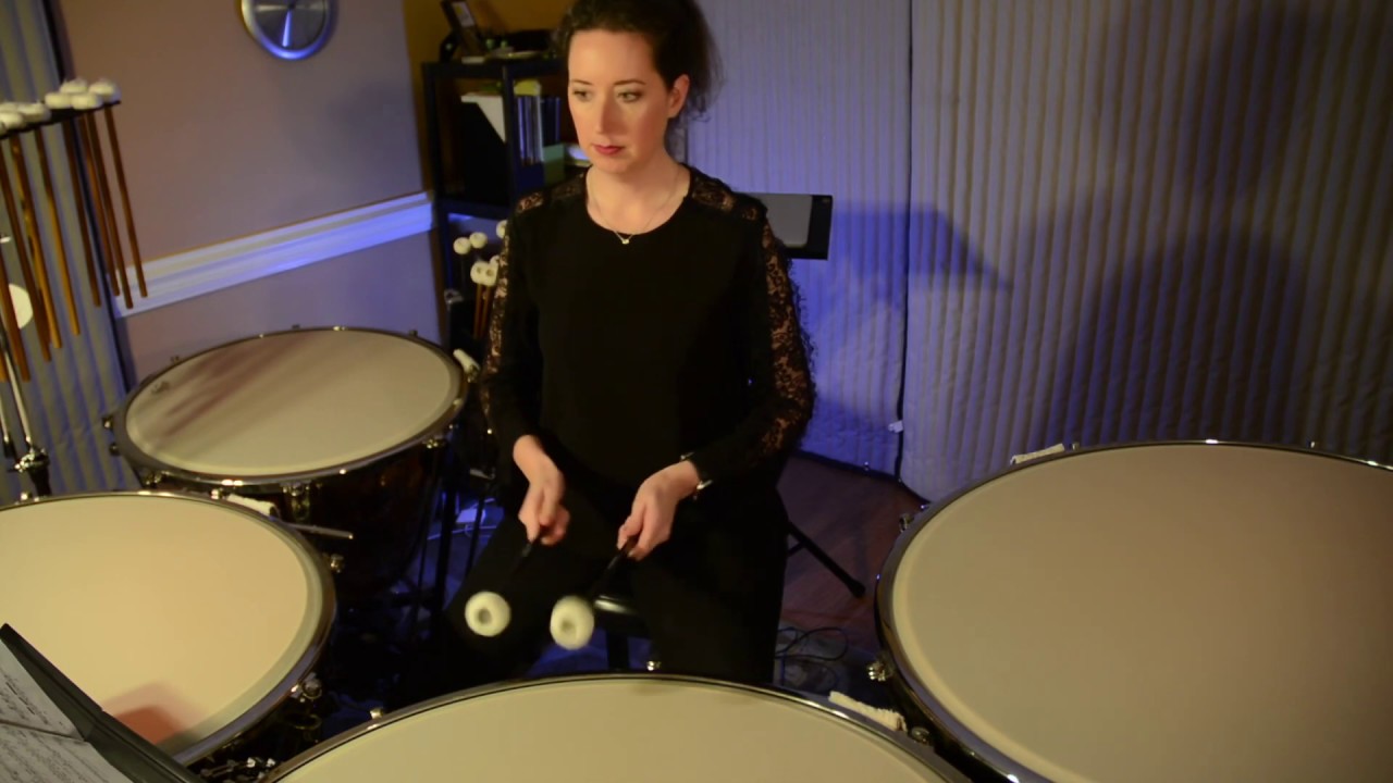 Timpani Vignette #15 - Jacques Delecluse Etude No. 29 for timpani