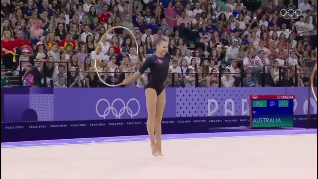 Australia Rhythmic Gymnastics Group/Paris Olympics 2024/ hoops