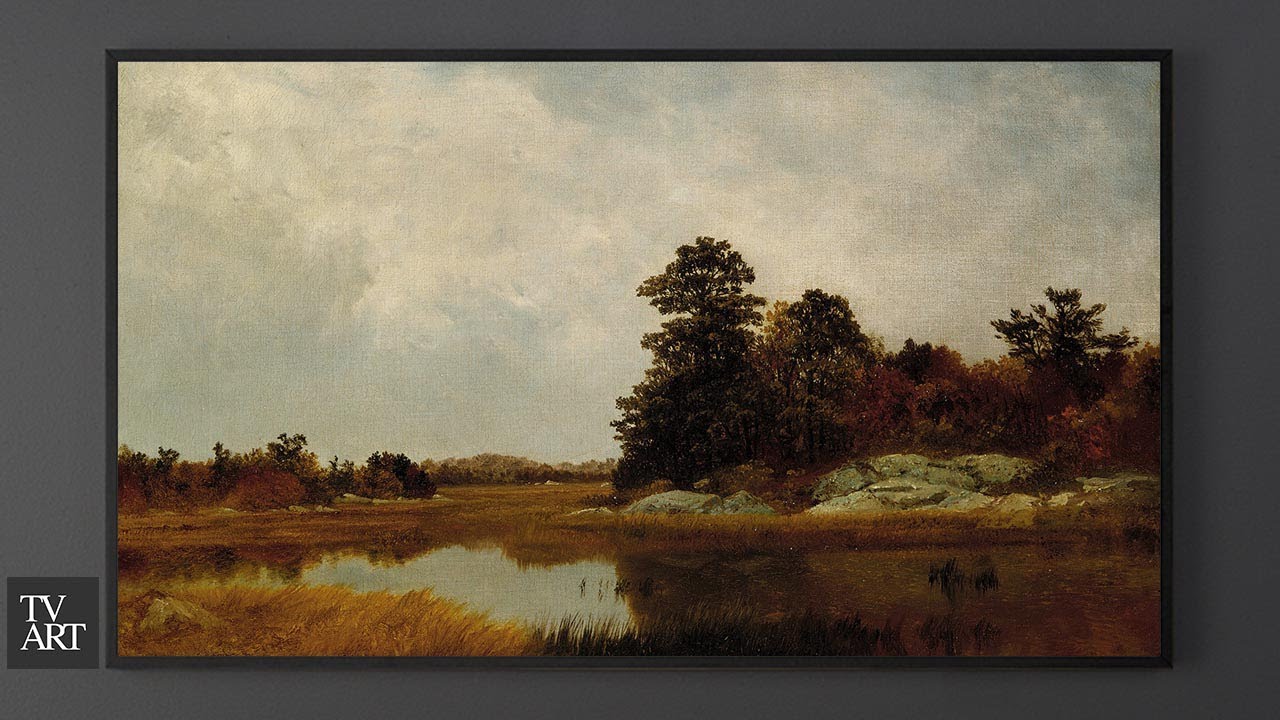 TV Art Slideshow | Landscape Paintings by John Frederick Kensett | HD Screensaver | 2 Hours