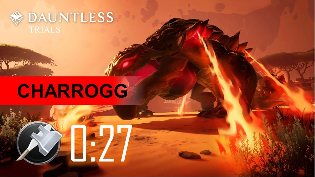 Dauntless Trials | Charrogg 0:27 | Hammer solo (Tragic Echo)