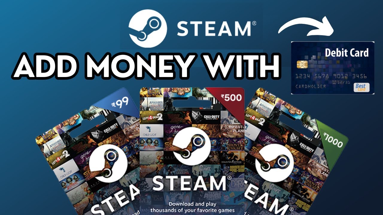 How to add money to steam wallet with debit card (2024)