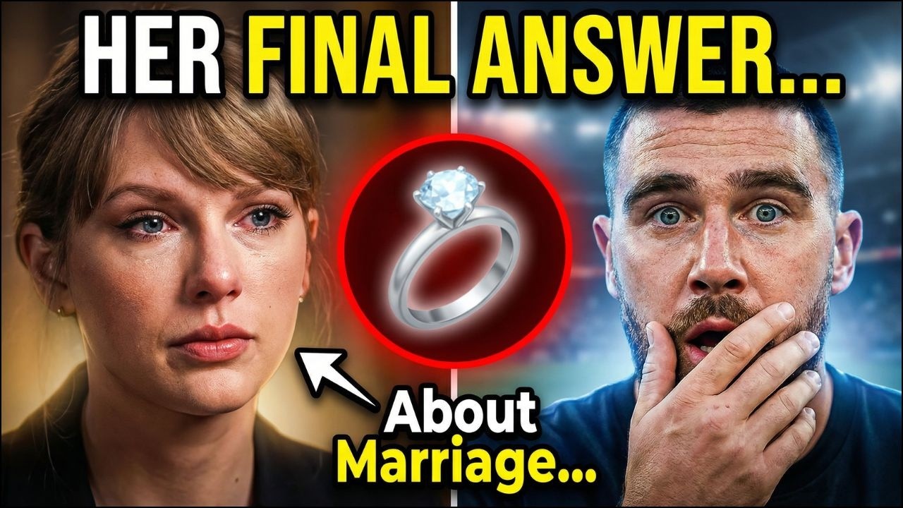 Окончательный ответ Тейлор Свифт о замужестве с Трэвисом Келси… 💍