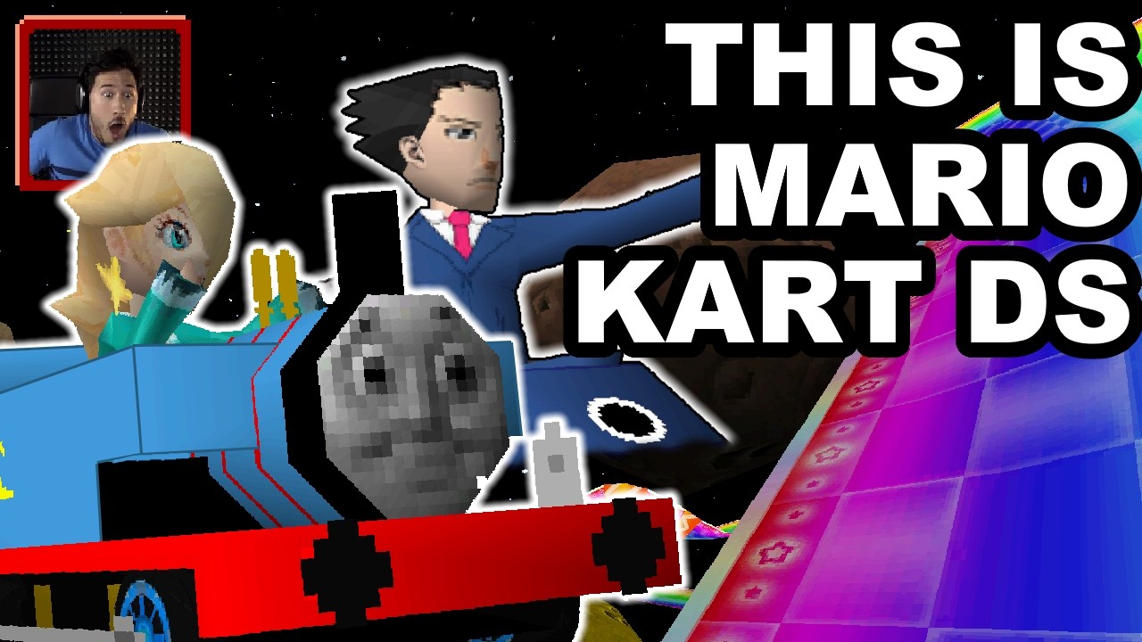 The Cursed Mario Kart DS ROM Hack ONLINE | ft. @MayroSMM