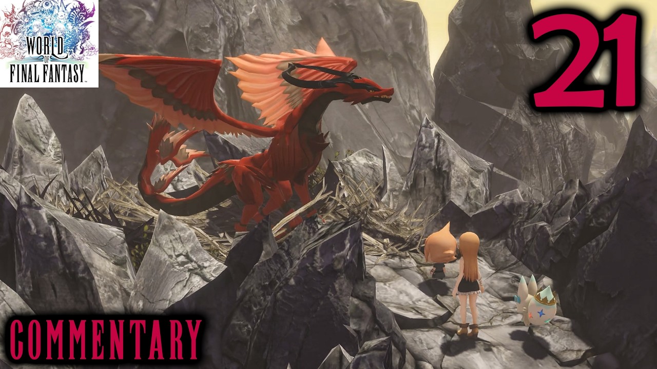 Прохождение World Of Final Fantasy, часть 21 — Путь Драконьих Шрамов