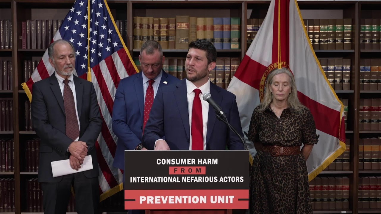 AG James Uthmeier joins Law Enforcement in West Palm Beach