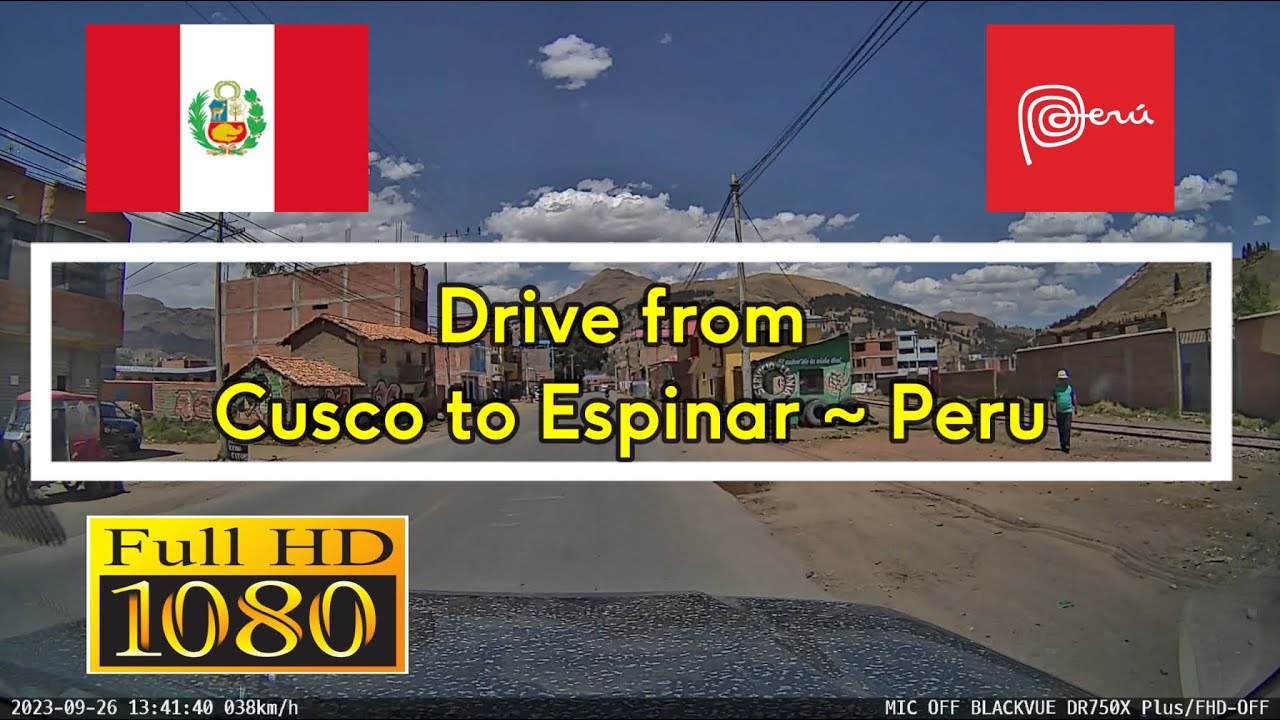 190. 🇵🇪 Drive from Cusco to Espinar - Peru