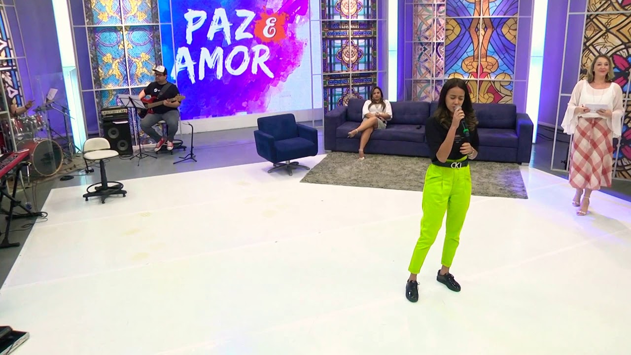 Ella Crisley no Programa Paz e Amor