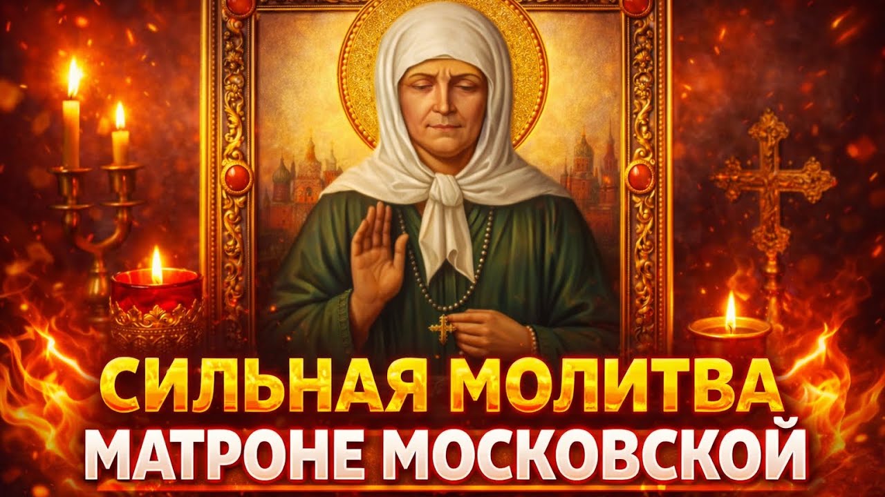 СРОЧНО ПРОСЛУШАЙ! АКАФИСТ МАТРОНЕ МОСКОВСКОЙ О ПОМОЩИ
