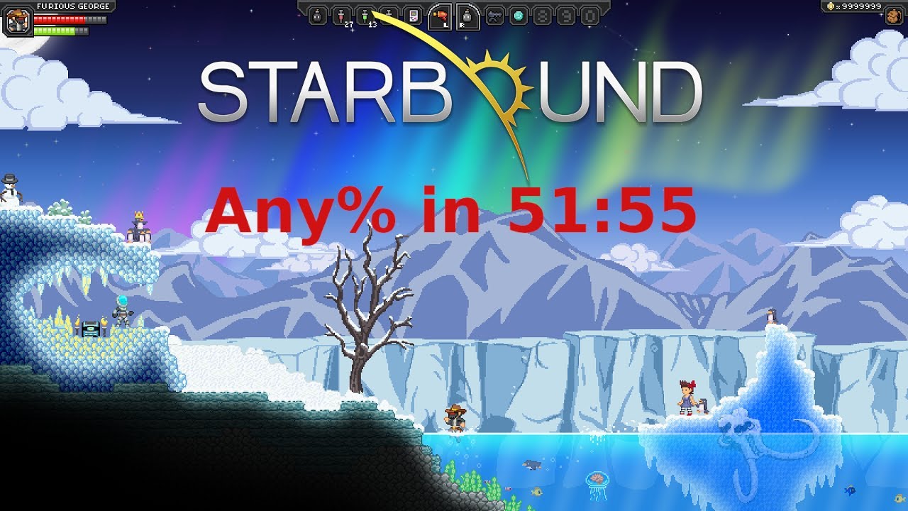 Starbound Speedrun Any% | WR in 51:55