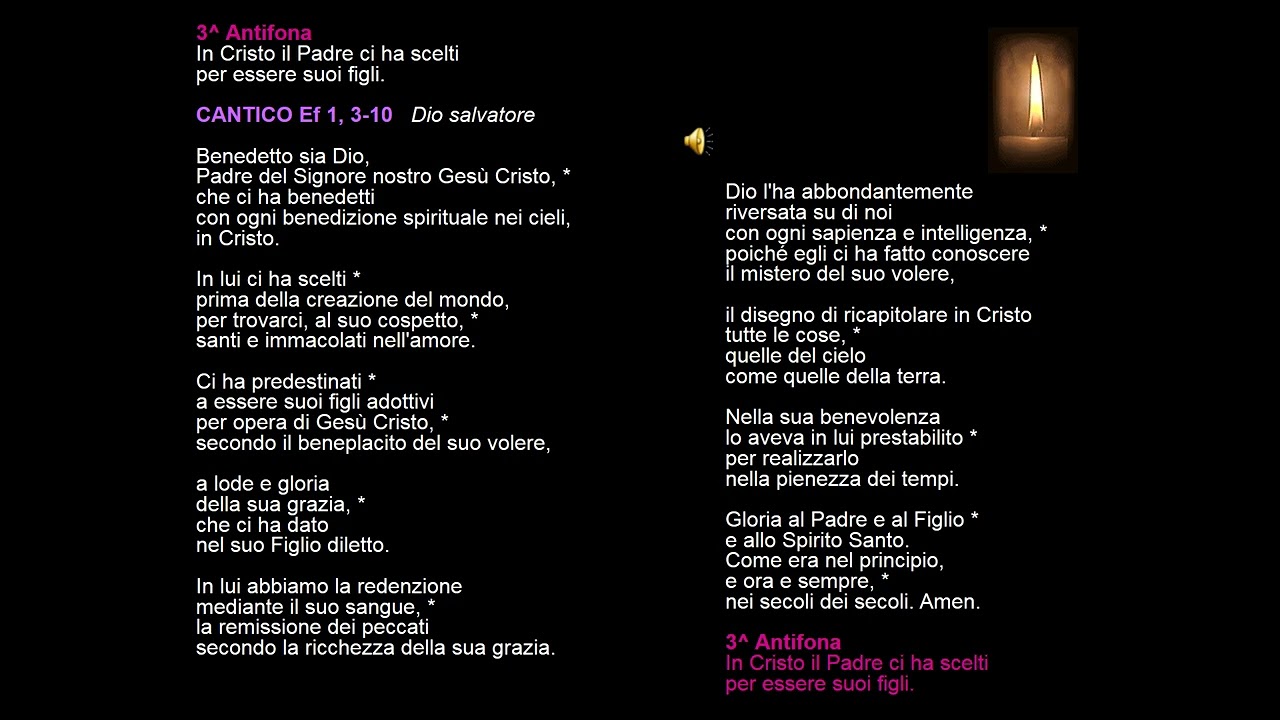 Vespri III sett di Quaresima Lunedi 9mar026