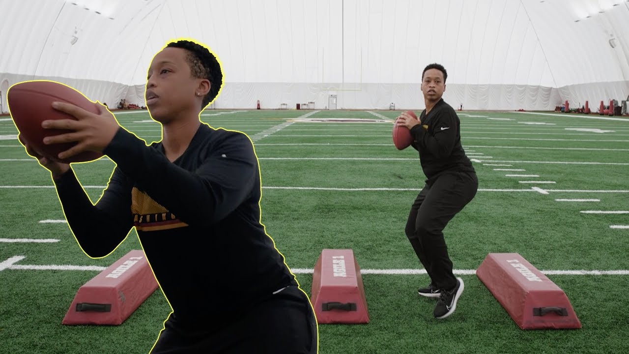 Flag Football QB Drills to Improve Accuracy & Avoid Sacks!