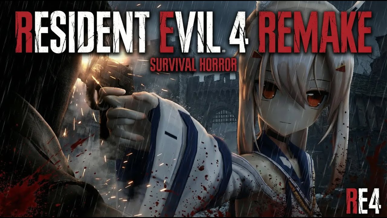 Ryona Deaths Of Ayanami Azur Lane In RE4 Remake Separate Ways