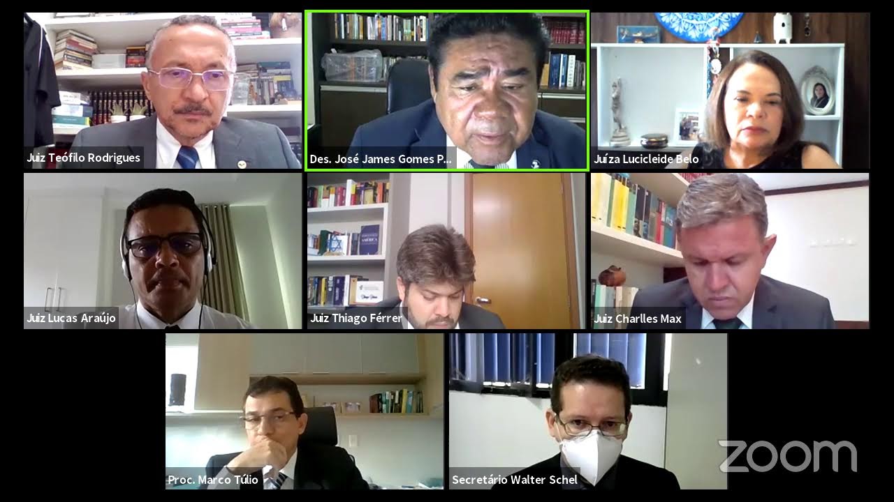 Sessão Judiciária Ordinária por Vídeoconferência TRE-PI 23.11.2021