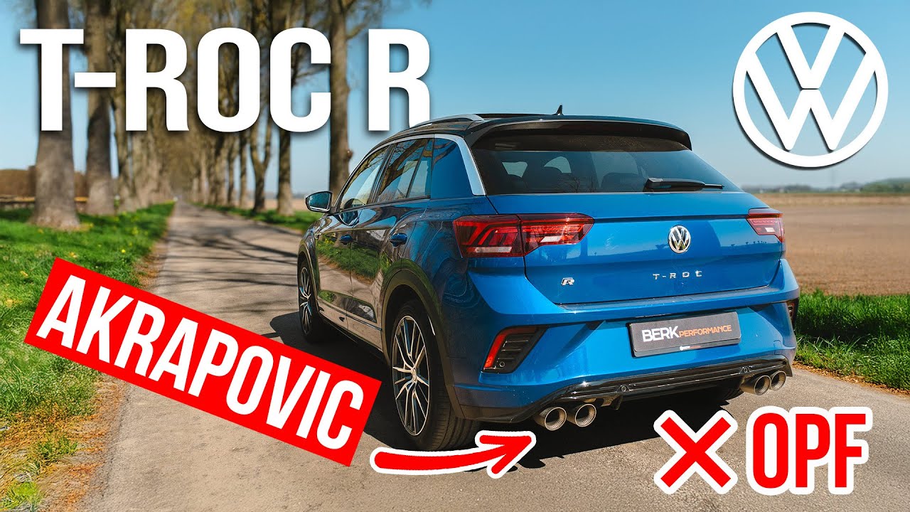 390HP & 528NM VW T-Roc 2.0 TSI R Stage 1.5 | Akrapovic Sound | 0-100 & 100-200 KMH