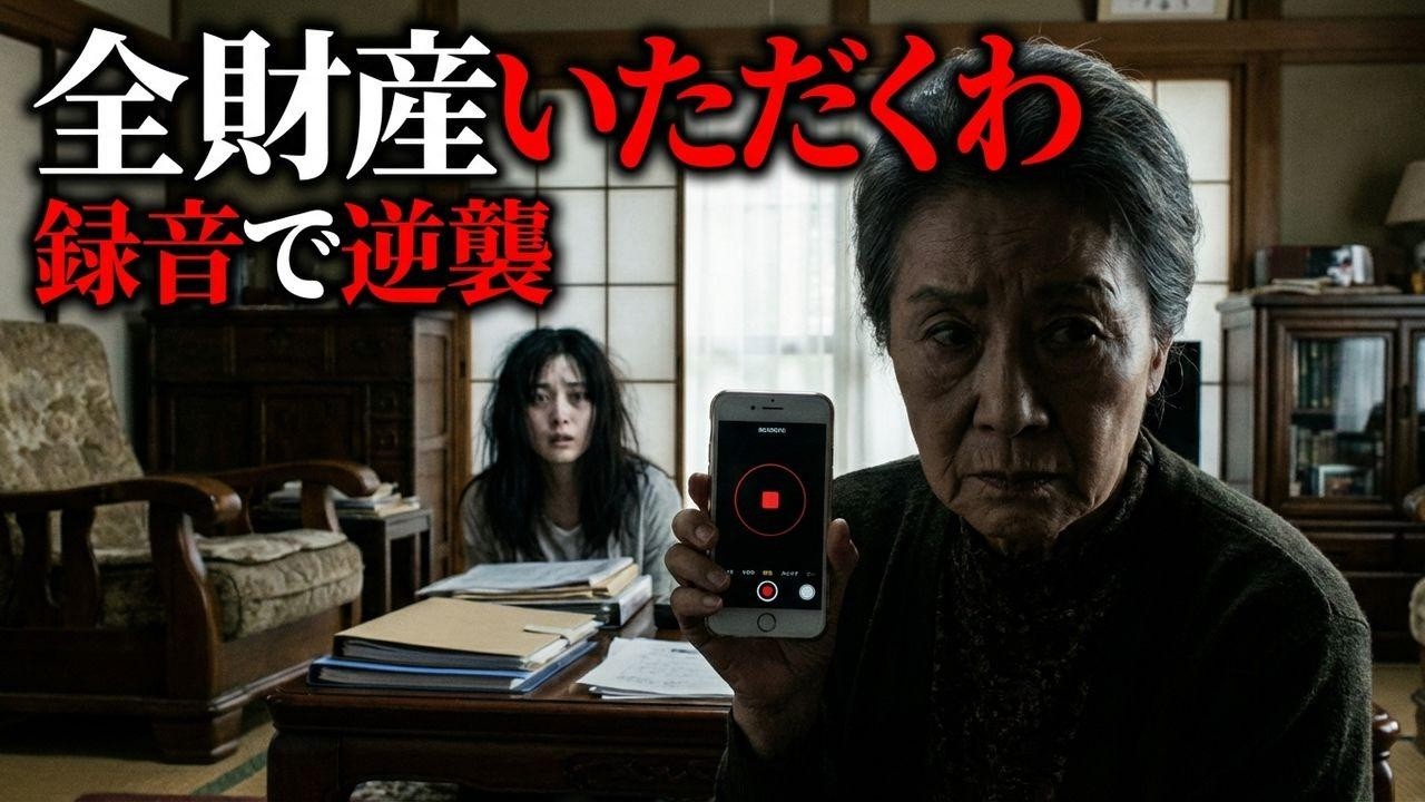 「全財産いただくわ」嫁の冷酷な計画を録音。翌日、家を売却した私の逆襲で嫁は真っ青に！