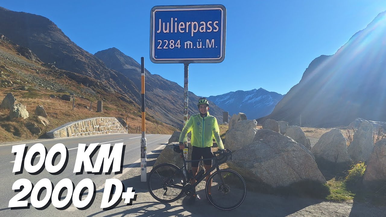 JULIERPASS da Chiavenna | 100 km e 2000 metri di dislivello al freddo e al gelo