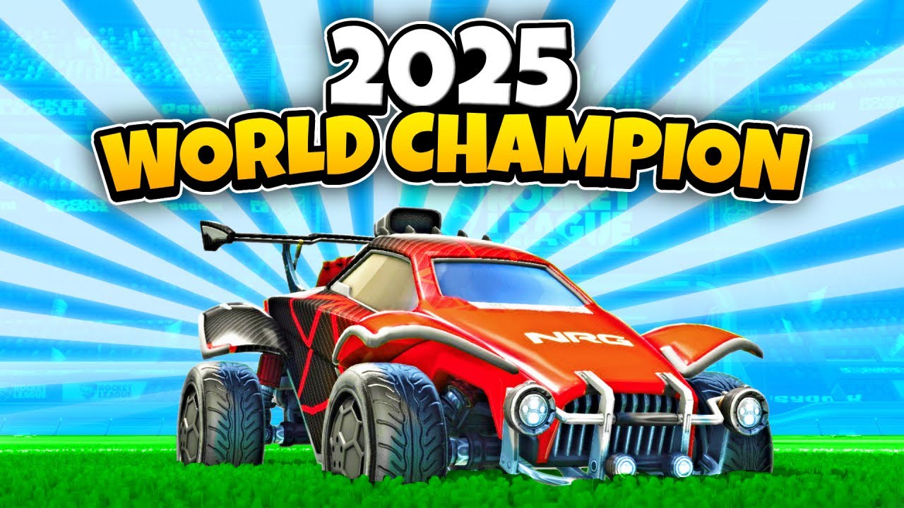 Играем с НОВЕЙШИМ ЧЕМПИОНОМ МИРА Rocket League