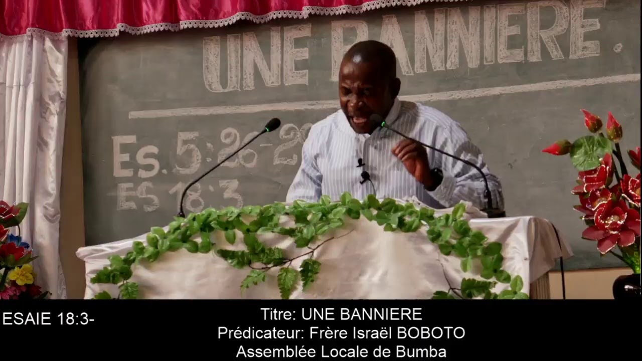 Pr&eacute;dication diffus&eacute;e en Direct depuis l'Assembl&eacute;e Locale de Kinshasa, R.D.Congo