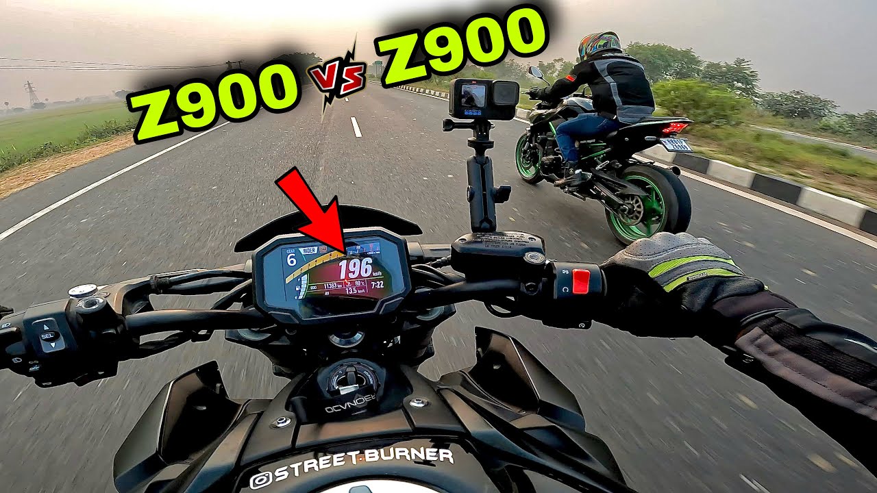 Kawasaki Z900 vs Z900 | Crazy Super Sunday Ride | Close Calls | Pure Adrenaline Rush 🔥