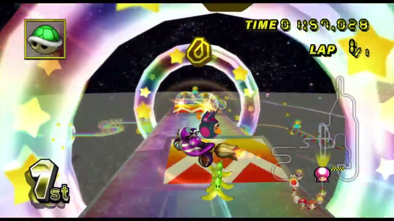 Mario Kart Wii Custom Track: Rainbow Road Revolution v3.0 by me
