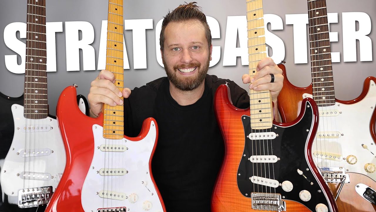 ПОЛНОЕ сравнение Stratocaster! — От Squier Affinity до Fender Custom Shop!