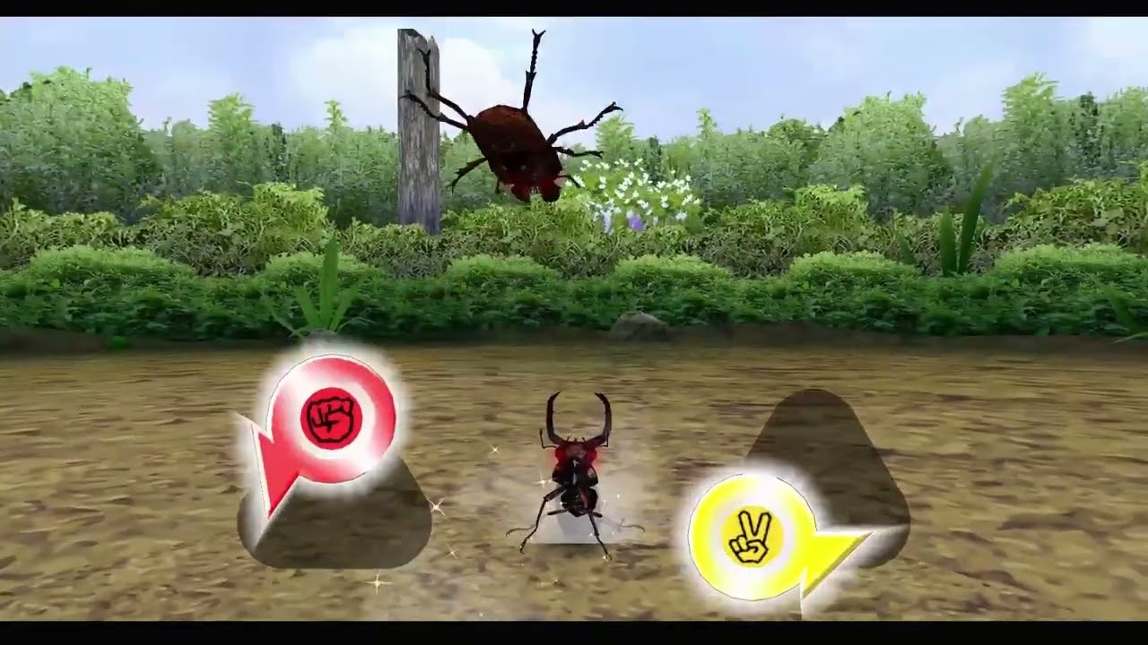 TGP Adder Micro Stag Beetle VS TGP Adder Specious Stag Beetle [Mushiking 2006 English Version]
