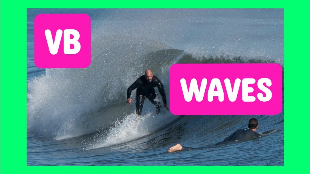 Rollin Swells in Virginia Beach (4K)