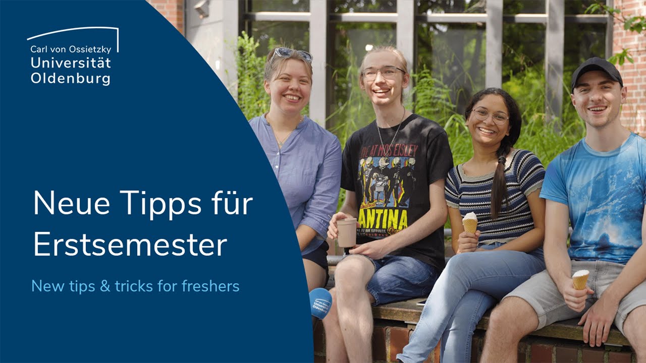 Tipps & Tricks für Erstsemester zum WiSe 2024/25 | Universität Oldenburg