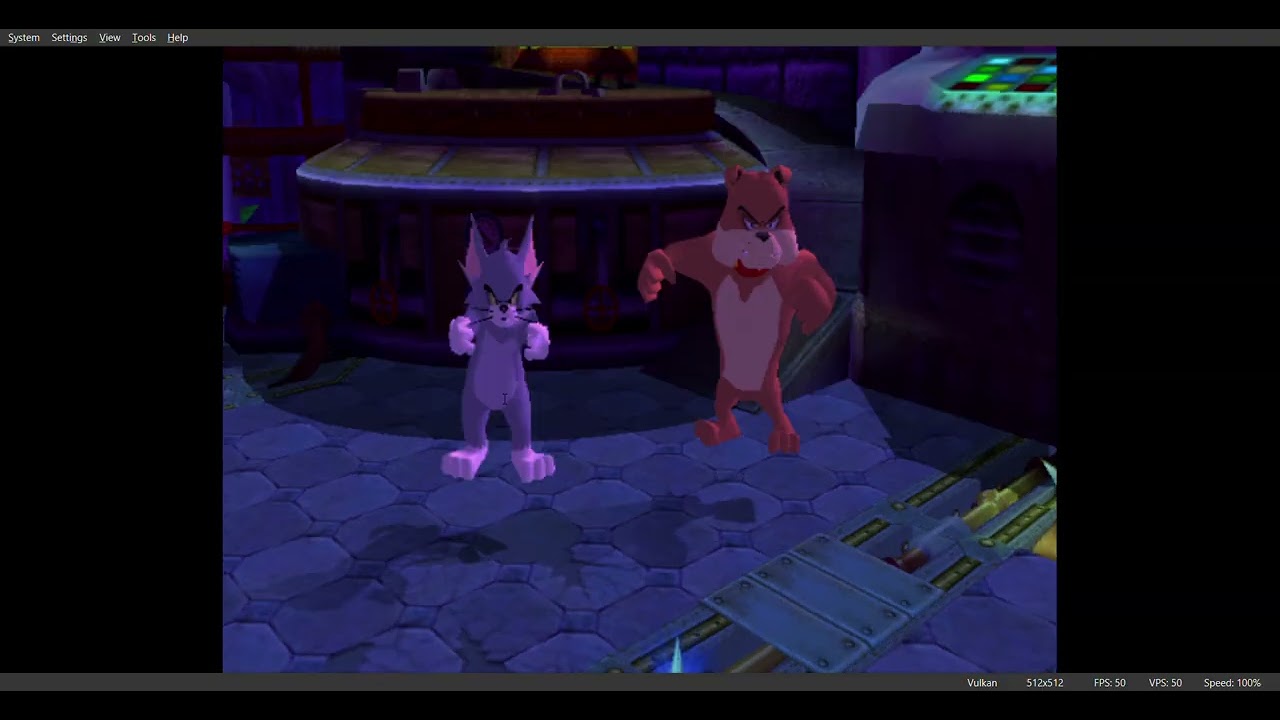 Tom & Jerry's War of the Whisker Tom and Spike vs Tom and Spike