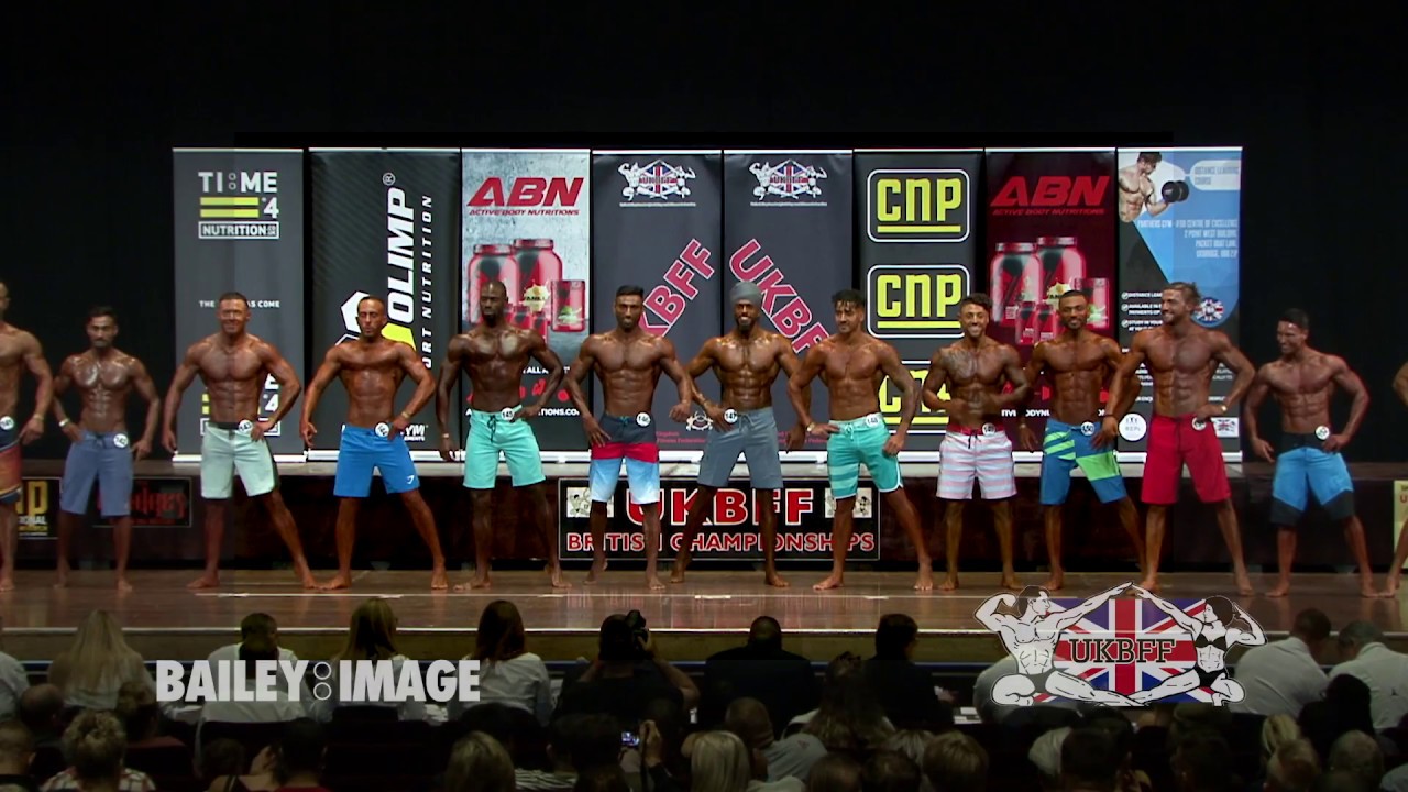 UKBFF british finals, Rookie Mens Physique