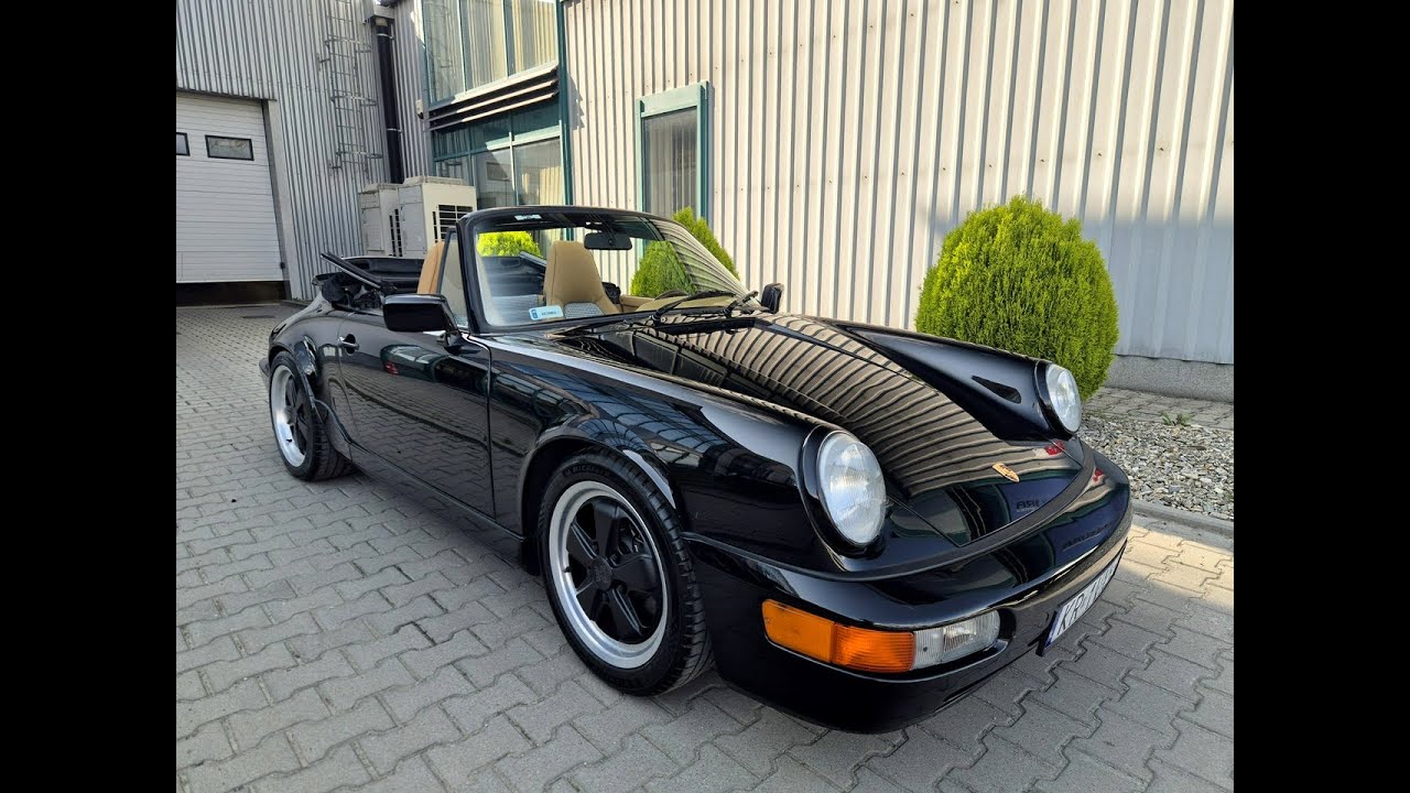 Wideoprezentacja - Porsche 911 964 Carrera 2 Cabrio 250 KM, 1991.