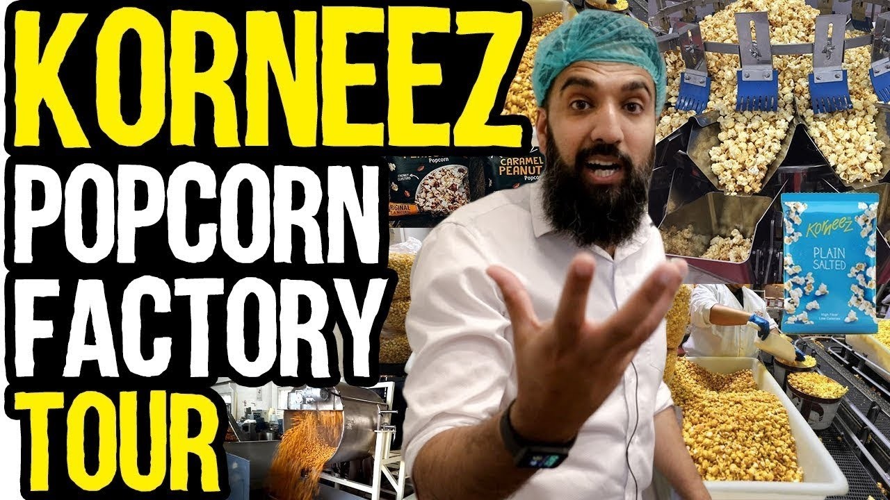 Korneez Popcorn Factory ka Tour Korneez Popcorn kese banta hai (BUSINESS IDEA) | Azad Chaiwala