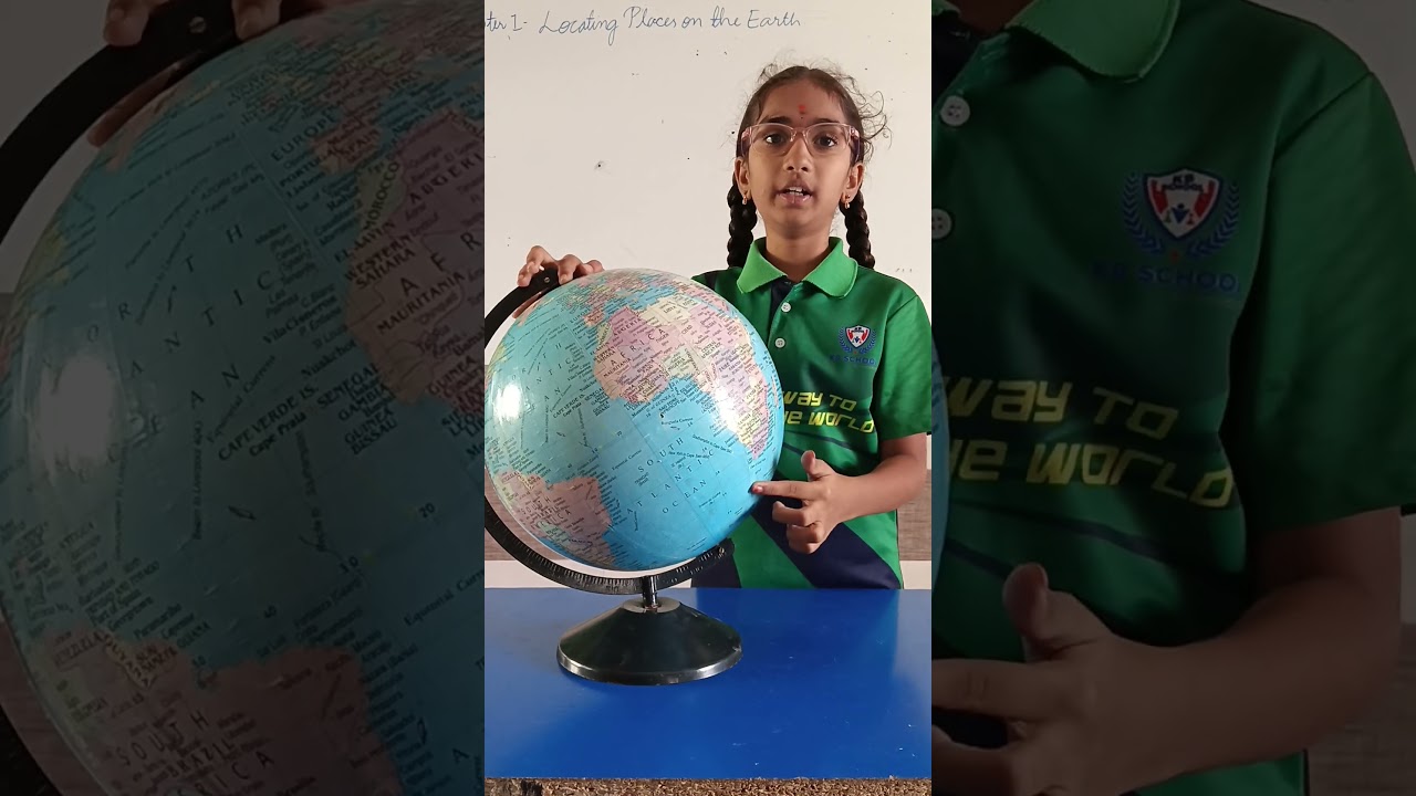 Grade 6 Chapter-Locating places on the Earth #6DA04 #socialscience