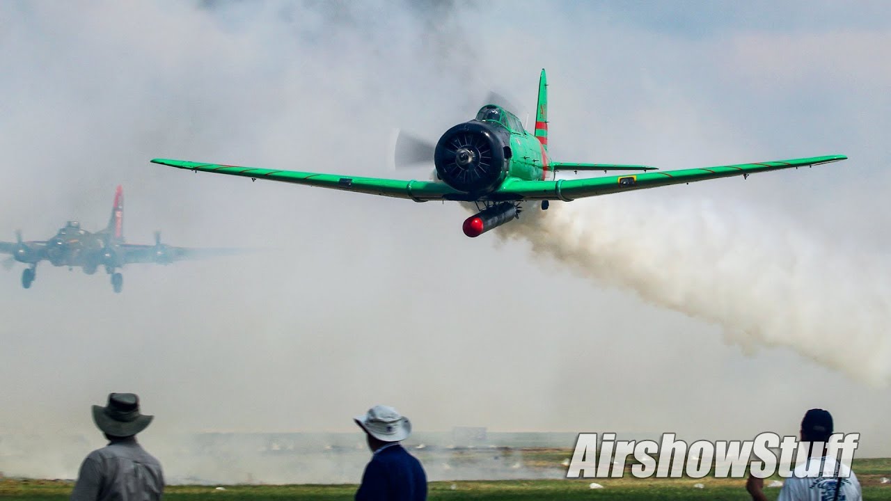 In The Pyro Field With Tora Tora Tora - Terre Haute Airshow 2018