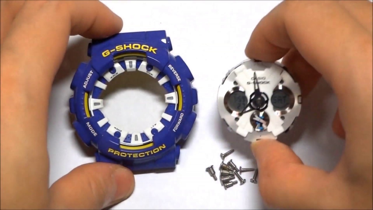 How To Assembly CASIO G-SHOCK GA-120