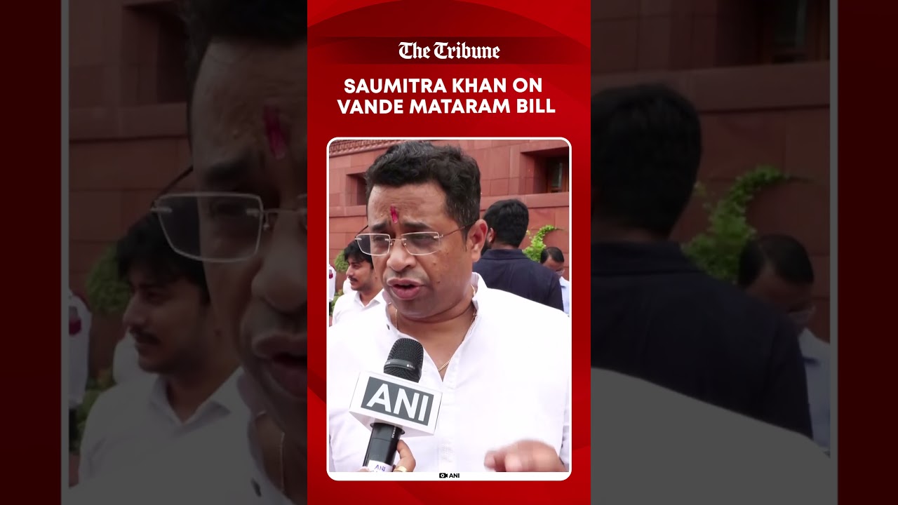 BJP MP Saumitra Khan on PM Modi in Parliament & Vande Mataram Bill | Full Statement