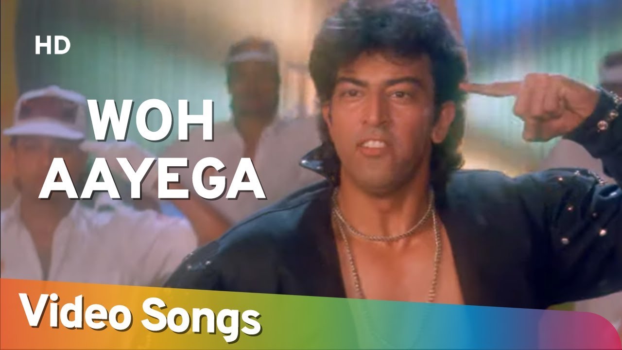 Woh Aayega (HD) | Karan (1994) | Vindu Dara Singh | Trishna | Anupam Kher | Bollywood Song