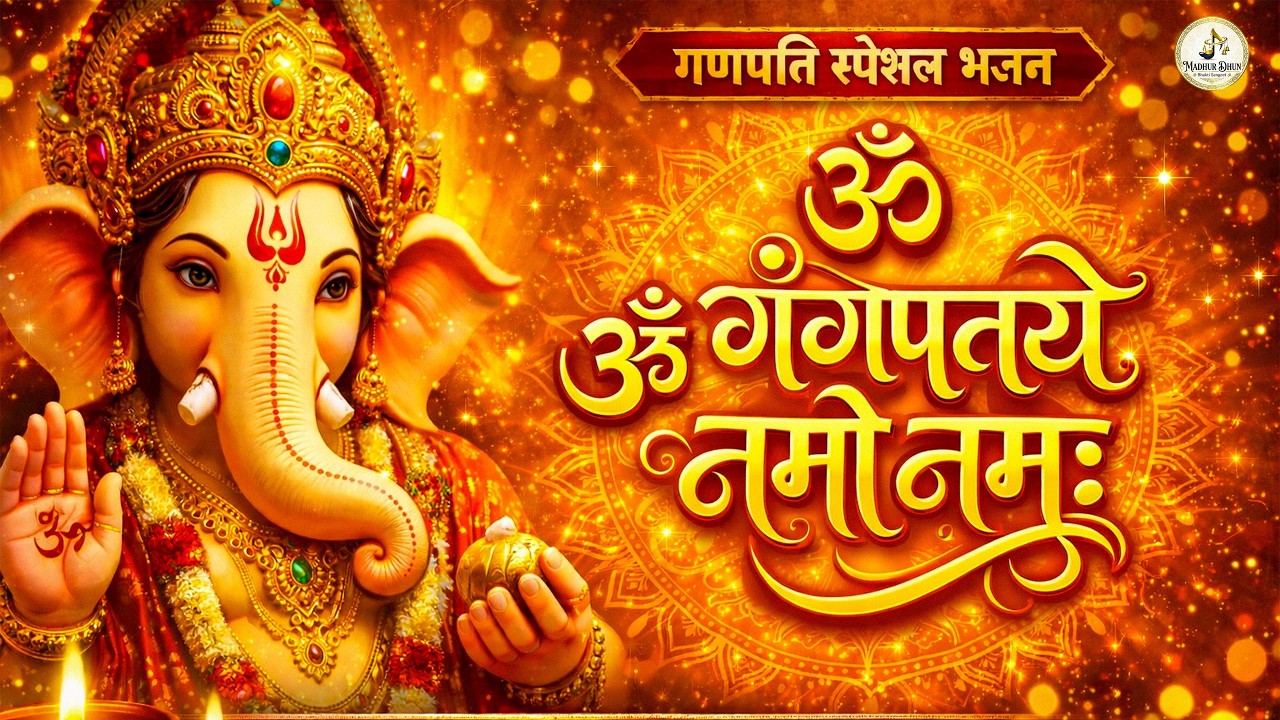Om Gan Ganpataye Namo Namah गणेश मंत्र - Ganesh Mantra : ॐ गं गणपतये नमो नम :