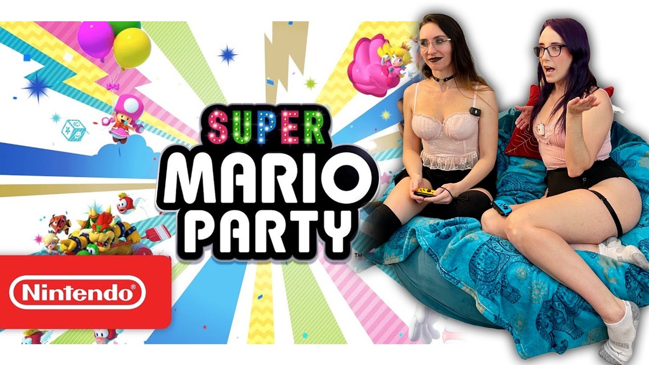 Я ужасно играю в мини-игры!! | Super Mario Party с ShyGothShea