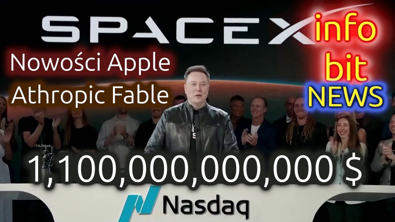 Apple WWDC 2026, Anthropic Fable, IPO SpaceX, luki w FFmpeg, licencje na Microsoft Office wygasają.