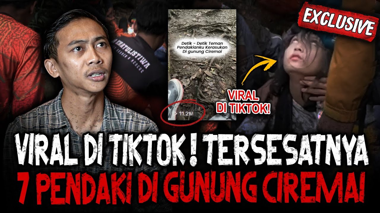 FIX INI SEREM!! CERITA SEBENARNYA 7 PENDAKI TERSESAT SAMPAI DIEVAKUASI DI GUNUNG CIREMAI